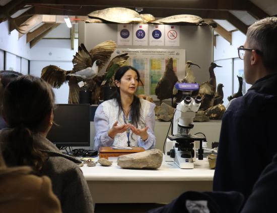 Visita al área de Ciencias Naturales